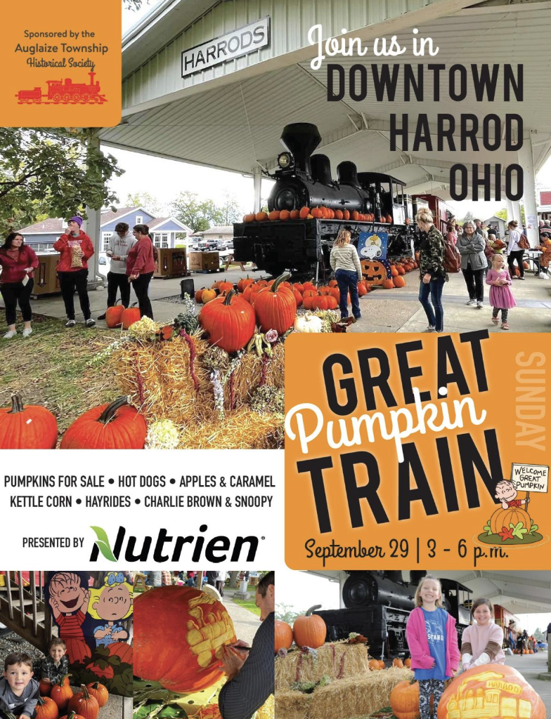 Great Pumpkin Train in Harrod Ohio Flyer